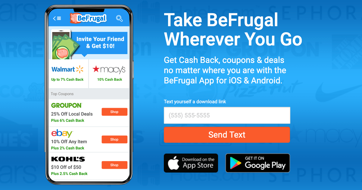 befrugal mobile app